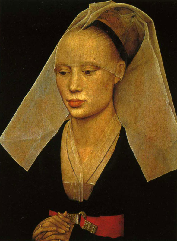 Рогир ван дер Вейден - «Портрет молодой женщины» (ок.1460).