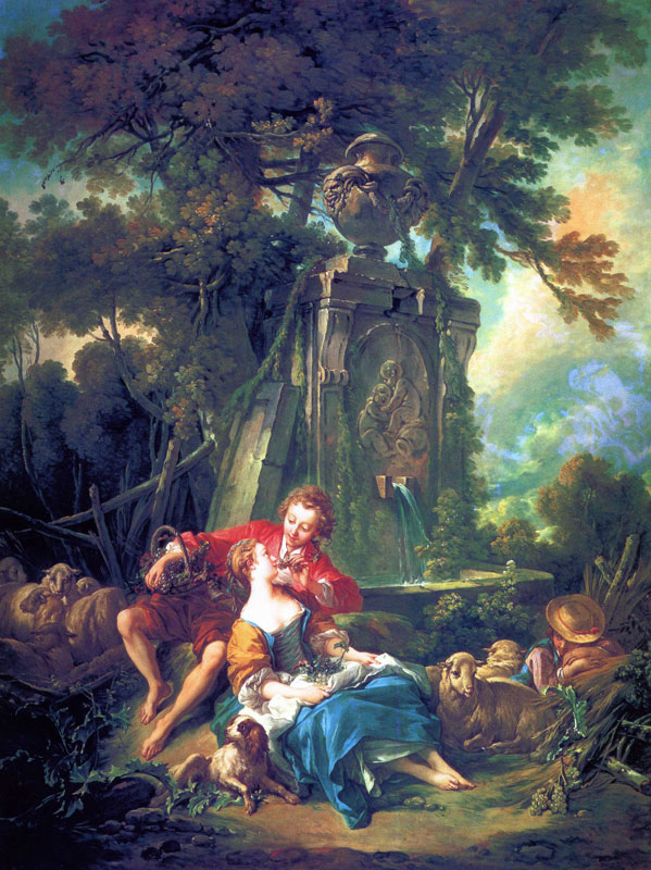 Франсуа Буше - «Осенняя пастораль» (1749).