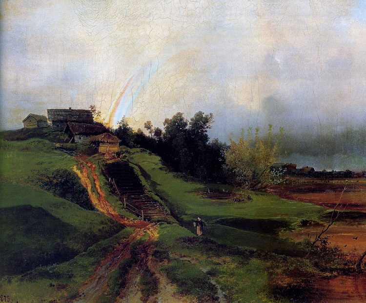 Алексей Саврасов - «Радуга» (1875).
