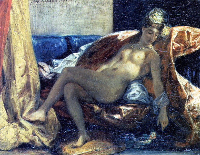 Эжен Делакруа - «Одалиска» (1827).