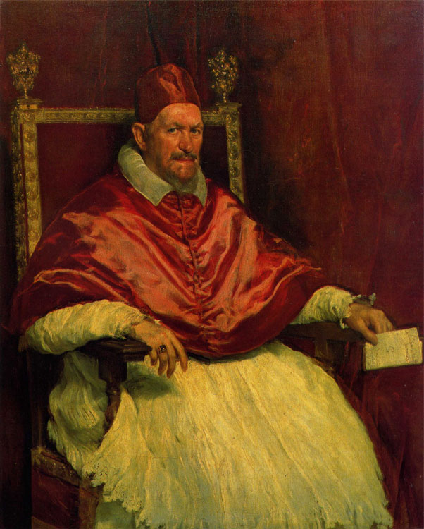 Диего Веласкес - «Папа Иннокентий Десятый» (1650).