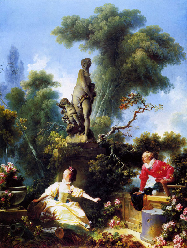 Жан Оноре Фрагонар - «Встреча» (1771-73).