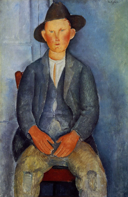 Амедео Модильяни - «Маленький крестьянин» (ок.1918).