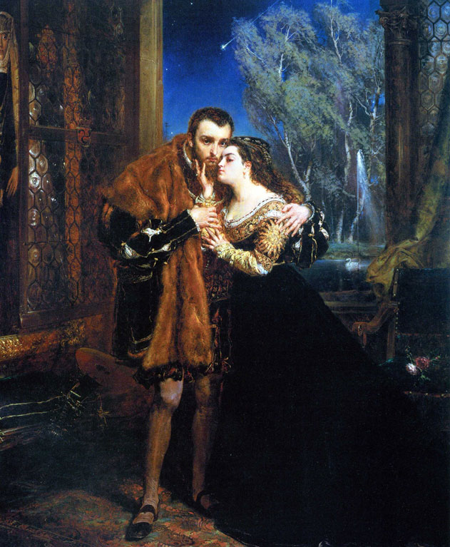 Ян Алоизий Матейко - «Зигмунт Август и Барбара Радзивилл» (1867).