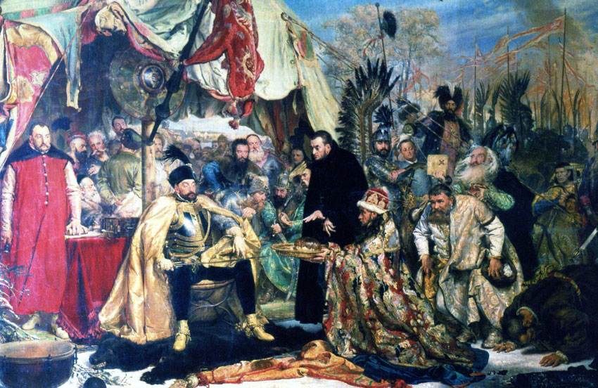 Ян Алоизий Матейко - «Баторий под Псковом» (1871).