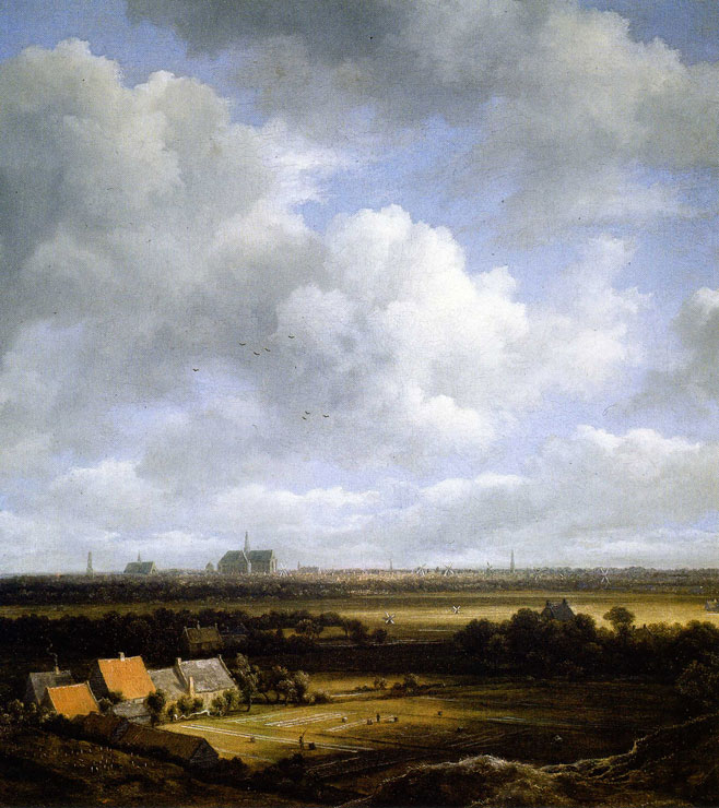 Якоб ван Рейсдал - «Вид Харлема» (ок.1670).